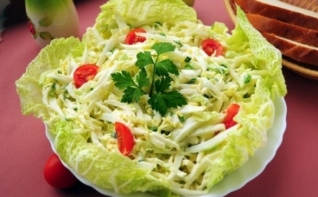 Рецепт салата из пекинской капусты