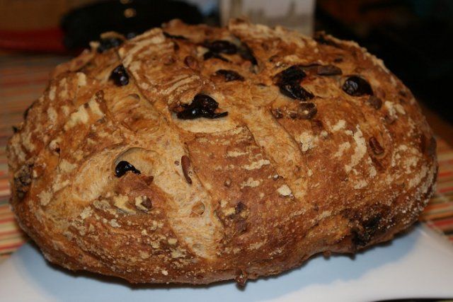 Клюквенно-ореховый хлеб