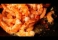 Паста (макароны) с креветками и беконом