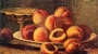 Свежие персики с мятой и лавровым сиропом