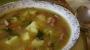 Чечевичный суп с копченым беконом