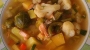 Бульон с овощами и яйцом (весенний)