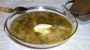 Щи из щавеля с гренками