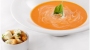 Суп с моцареллой и гренками