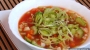Холодный овощной суп