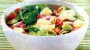 Салат из картофеля с копченой корейкой и зеленью