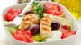 Салат с ананасами, курицей и кукурузой