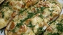 Баклажаны фаршированные шампиньонами