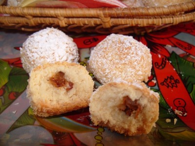 Рецепт печенья к чаю «Белые сахарные шарики»