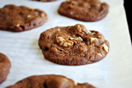 Рецепт шоколадного печенья к празднику