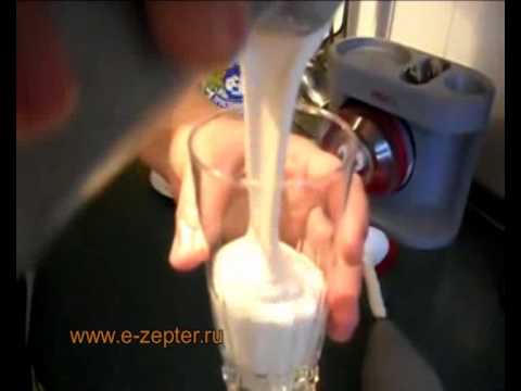 Молочный кислородный коктейль от Цептер (Zepter)