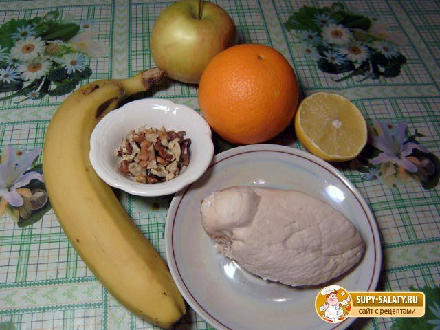 Коктейль из груш с апельсинами и бананом