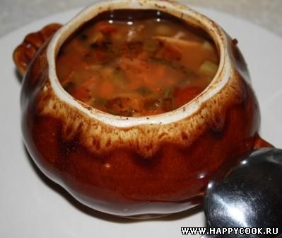 Суп в горшочке