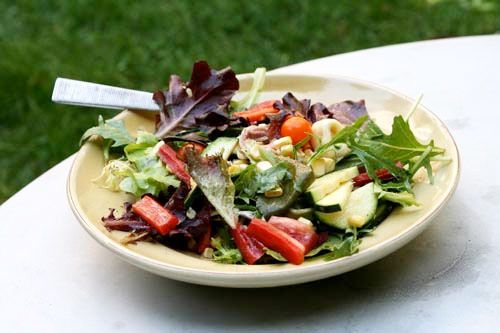 Летний витаминный салат