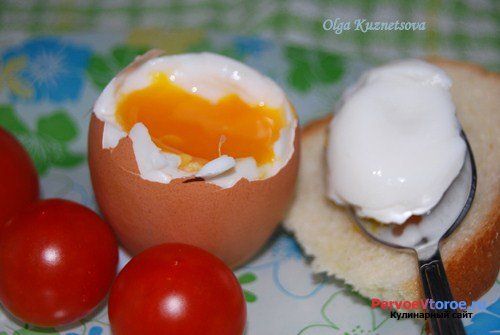 Запеченные яйца с колканнон